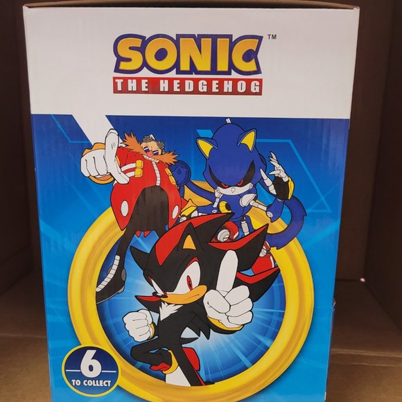 ONE CASE OF 16 PIECES SONIC BLIND BAGS KEYCHAIN HANGERS - Picture 3 of 6